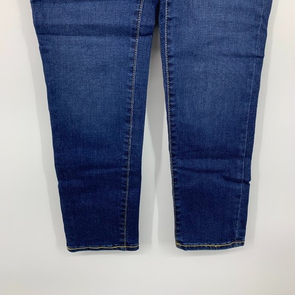 Cat & Jack Jeans Girls Size 12 Plus Jegging Blue Pull On Stretch Mid Rise NWT - Picture 4 of 8
